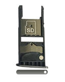 Replacement Sim Card Tray Compatible with Motorola Moto G5 (XT1670 / 2017) (Black)