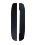 Replacement Top And Bottom Back Glass Panels Compatible with Motorola Moto Z (XT1650 / 2016) / Z Force Droid (Black)