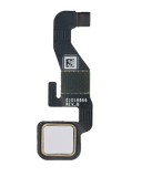 Replacement Home Button Flex Cable Compatible with Motorola Moto Z Droid (XT1650 / 2016) (White)
