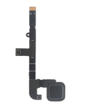 Replacement Home Button With Flex Cable Compatible with Motorola Moto Z Play Droid (XT1635 / 2016) (Black)