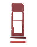 Replacement Single Sim Card Tray Compatible with Motorola Moto G7 (XT1962 / 2019) / Moto G7 Plus (XT1965 / 2019) (Viva Red)