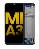 Replacement OLED Assembly With Frame Compatible with Xiaomi Mi A3 (Refurbished) (Blue)