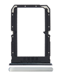 Replacement Dual Sim Card Tray Compatible with OnePlus Nord CE 5G (Silver Ray)