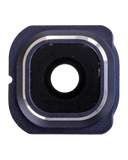 Replacement Back Camera Lens Compatible with Samsung Galaxy S6 Edge (Blue)