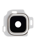 Replacement Back Camera Lens Compatible with Samsung Galaxy J3 (J320 / 2016) (White)