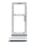 Replacement Dual Sim Card Tray Compatible with Samsung Galaxy A90 5G (A908 / 2019) (White)