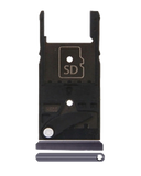 Replacement Sim Card Tray Compatible with Motorola Moto X Style (XT1572 / 2015) (Black)