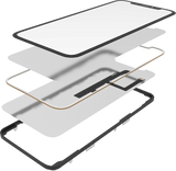 Replacement 4 in 1 (Glass With OCA Pre-Installed + Frame + Digitizer ) Compatible with OCA Master iPhone XR (OCA Master)