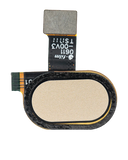 Replacement Home Button With Flex Cable Compatible with Motorola Moto E4 (XT1763 / 2017) / E4 Plus (XT1774 / 2017) (Gold)