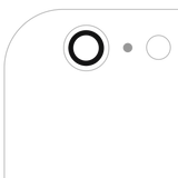 Replacement Back Camera Lens (Glass Only) With Adhesive Compatible with Apple iPhone 6 Plus / 6S Plus (All Colors) (10 Pack) (Real Sapphire l Premium)
