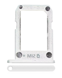 Replacement Sim Card Tray Compatible with Samsung Galaxy Tab S2 8.0" (T715 / T719) (2015) (White)