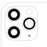 Replacement Back Camera Lens (Glass Only) With Adhesive Compatible with Apple iPhone 11 Pro / Pro Max (3 Piece Set) (10 Pack) (Aftermarket Plus)