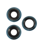 Replacement Back Camera Lens With Bracket & Bezel Compatible with Apple iPhone 11 Pro / Pro Max (3 Piece Set) (Real Sapphire / Premium) (Green)