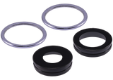 Replacement Back Camera Lens With Bracket & Bezel Compatible with Apple iPhone 11 ( 2 Piece) (Real Sapphire / Premium) (Purple)