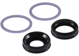 Replacement Back Camera Lens With Bracket & Bezel Compatible with Apple iPhone 11 ( 2 Piece) (Real Sapphire / Premium) (Purple)