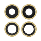 Replacement Back Camera Lens With Bracket & Bezel Compatible with Apple iPhone 11 ( 2 Piece) (Real Sapphire / Premium) (Yellow)