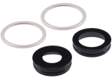 Replacement Back Camera Lens With Bracket & Bezel Compatible with Apple iPhone 11 ( 2 Piece) (Real Sapphire / Premium) (White)