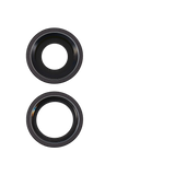 Replacement Back Camera Lens With Bracket & Bezel Compatible with Apple iPhone 11 ( 2 Piece) (Real Sapphire / Premium) (Black)