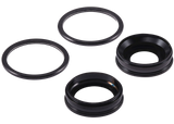 Replacement Back Camera Lens With Bracket & Bezel Compatible with Apple iPhone 11 ( 2 Piece) (Real Sapphire / Premium) (Black)