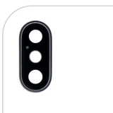 Replacement Back Camera Lens With Bracket & Bezel Compatible with Apple iPhone XS / XS Max (Space Gray) (Real Sapphire l Premium)