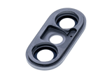 Replacement Back Camera Lens With Bracket & Bezel Compatible with Apple iPhone XS / XS Max (Space Gray) (Real Sapphire l Premium)