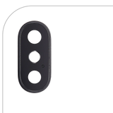 Replacement Back Camera Lens With Bracket & Bezel Compatible with Apple iPhone X (Space Gray)