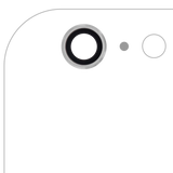 Replacement Back Camera Lens Compatible with Apple iPhone 6 Plus / 6S Plus (Silver) (10 Pack)