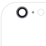 Replacement Back Camera Lens Compatible with Apple iPhone 6 Plus / 6S Plus (Space Gray) (10 Pack)