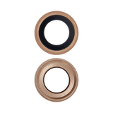 Replacement Back Camera Lens Compatible with Apple iPhone 6 / 6S (Gold) (10 Pack)
