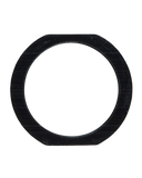 Replacement Home Button Gasket Compatible with Apple iPad Pro 10.5"/ Pro 12.9" 1st Gen / Pro 12.9" 2nd Gen/ Pro 9.7"/ iPad 5/ iPad 6 / iPad 7/ iPad 8/ iPad 9 / Air 1 / Air 2 / Mini 3 / Mini 4 / Mini 5 (Black) (10 Pack)