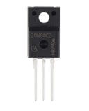 Replacement Power Supply Transistor Infineon TO-220 Compatible with Sony (Game Console Parts) PlayStation 4 (SPA20N60C3)
