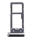 Replacement Dual Sim Card Tray Compatible with Samsung Galaxy S8 / S8 Plus (Midnight Black)