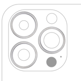 Replacement Back Camera Bezel Ring Only Compatible with Apple iPhone 13 Pro / 13 Pro Max (Graphite) (3 Piece Set)