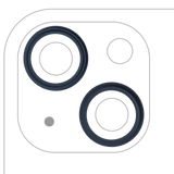 Replacement Back Camera Bezel Ring Only Compatible with Apple iPhone 13 / 13 Mini (Midnight) (2 Piece Set)