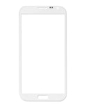 Replacement Front Glass Compatible with Samsung Galaxy Note 2 (White)