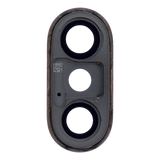 Replacement Back Camera Lens With Bracket & Bezel Compatible with Apple iPhone XS / XS Max (Gold) (Real Sapphire l Premium)