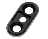 Replacement Back Camera Lens With Bracket & Bezel Compatible with Apple iPhone XS / XS Max (Gold) (Real Sapphire l Premium)