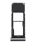 Replacement Single Sim Card Tray Compatible with Samsung Galaxy A02 (A022 / 2020) (Black)