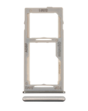 Replacement Dual Sim Card Tray Compatible with Samsung Galaxy A42 5G (A426 / 2020) (Prism Dot White)