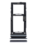 Replacement Dual Sim Card Tray Compatible with Samsung Galaxy A72 (A725 / 2021) (Awesome Black)
