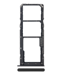 Replacement Dual Sim Card Tray Compatible with Samsung Galaxy A10s (A107 / 2019) / A20s (A207 / 2019) (Black)