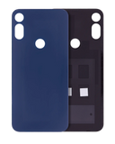 Replacement Back cover Glass Compatible with Motorola Moto E (XT2052 / 2020) (Midnight Blue)