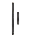 Replacement Hard Buttons (Power / Volume) Compatible with Motorola Moto G7 Power (XT1955 / 2019) (Ceramic Black)