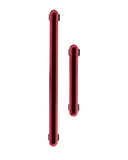 Replacement Hard Buttons (Power / Volume) Compatible with Samsung Galaxy Note 10 (Aura Red)