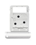 Replacement Sim Card Tray Compatible with Samsung Galaxy Tab S4 (T835) (2018) (LTE Version) (White)