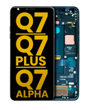 Replacement LCD Assembly With Frame Compatible with LG Q7 / Q7 Plus / Q7 Alpha (Refurbished) (Moroccan Blue)