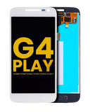 Replacement LCD Assembly Without Frame Compatible with Motorola Moto G4 Play (XT1600 / XT1601 / XT1602 / XT1603 / XT1604 / XT1607 / XT1609 / 2016) (Refurbished) (White)
