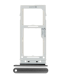 Replacement Dual Sim Drawer Compatible with Samsung Galaxy S9 / S9 Plus (Midnight Black)