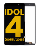Replacement LCD Assembly Without Frame Compatible with Alcatel Idol 4 (6055 / 2016) (Refurbished) (Black)