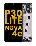 Replacement LCD Assembly With Frame Compatible with Huawei P30 Lite / Nova 4e (Refurbished) (6GB RAM) (Midnight Black)